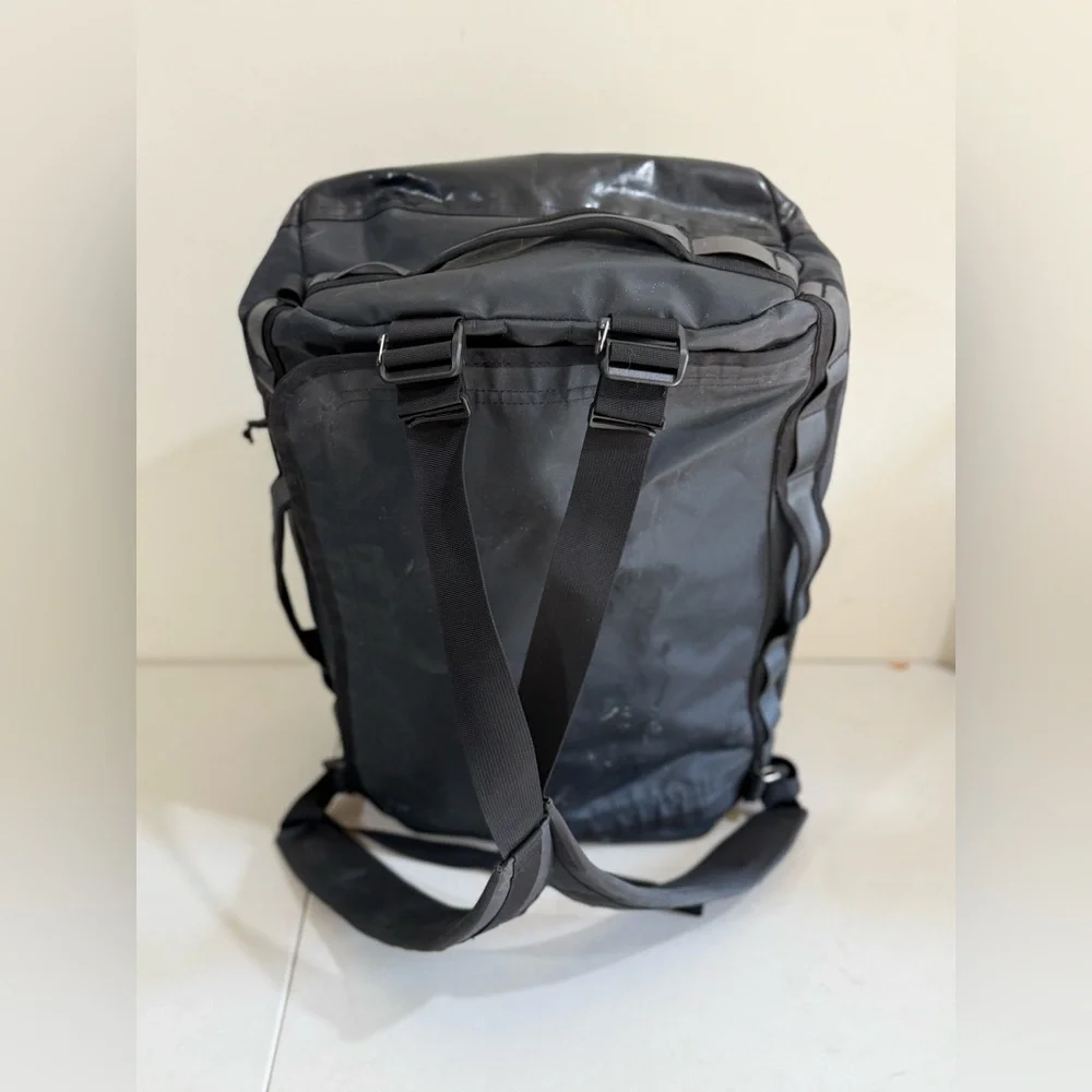 BABOON TO THE MOON Water-Resistant Black Roll-Top Men's Backpack